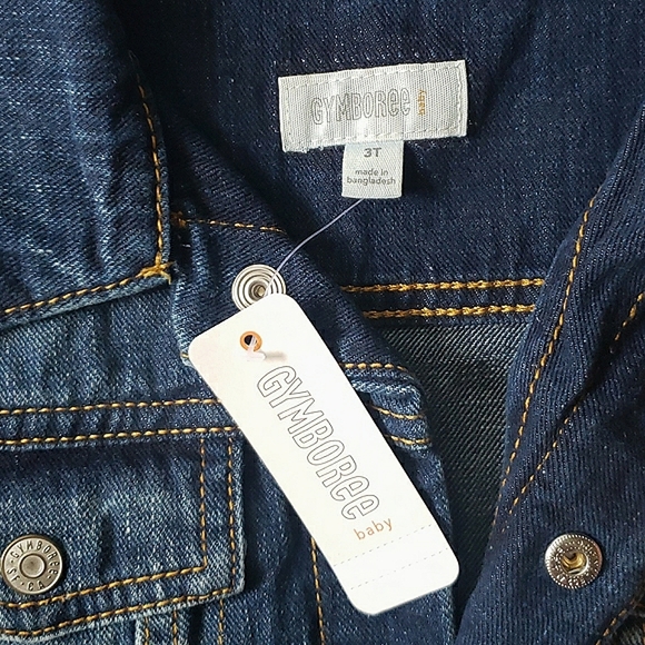 Gymboree Toddler Girls Blue Jean Jacket - Picture 10 of 11